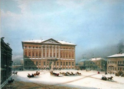 Casa del Governatore Generale a Mosca, 1840 da Louis Jules Arnout